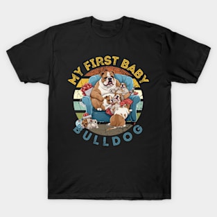 My First Baby Bulldog T-Shirt